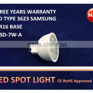 Hangzhou Factory, LED Spotlights 7W, LED Light,LED Residential Lighting With CE RoHS Cerficate, Spotlight thumbnail-1