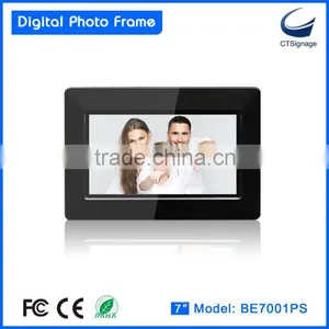 7-inch Ultra Slim Electronic Photo Frame BE7001PS Mass Production for Retails, Wholesales, Distributors thumbnail-1