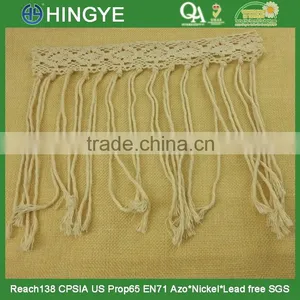 New Arrival off White 100% Cotton Tassel Fringe for Dress H1545 thumbnail-4