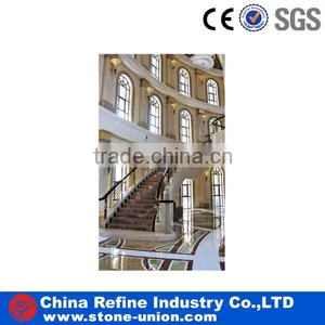 Brown Marble Indoor Stone Stairs thumbnail-1