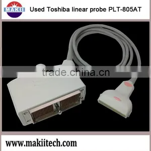 Used Toshiba Ultrasound Linear Probe PLT-805AT Doppler Color Transducer thumbnail-1