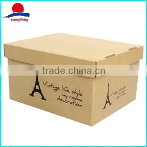 High Quality Corrugated Toy Storage Box With Lid thumbnail-1