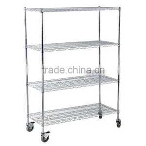 FAJW.CN Series FILMA Stainless Steel Shelving - Wire Chrome Storage Shelves thumbnail-1