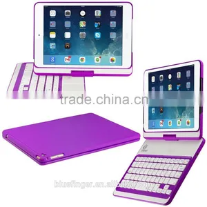 Rotatable Keyboard Case For IPad Air2, Ultra Slim Keyboard Cover Case With Bluetooth Keyboard thumbnail-1