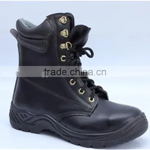 Quality Industrial Safety Shoes Leather Toe Cap Work Boots 8083 thumbnail-2