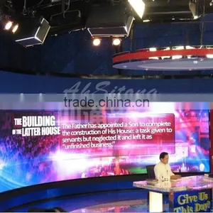 High Quality SMD LED Trip Indoor Curved Flexible Led Display/P7.62mm Led tv Background thumbnail-2