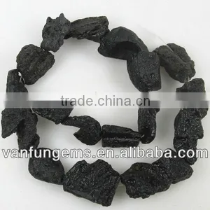 Gemstone Beads Tekite Nugget for Jewelry thumbnail-1