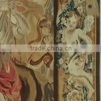 French Royal Style Handmade Wool Tapestry thumbnail-2