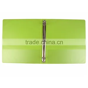 2016 Top Selling Double Sides Leather PP Expandable 3 Ring File Folder Colorful For Interview thumbnail-4