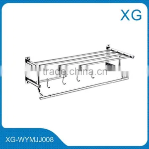 Bathroom Wall Mounted Towel Shelf/Multifunctional Towel Shelf/Stainless Steel Towel Rack Towel Shelf thumbnail-4