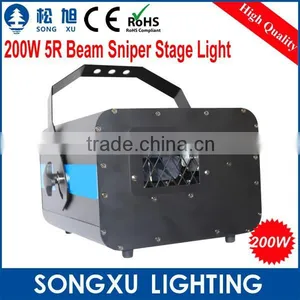 2015 New Hot Product 200w 5R Sniper Scanner Laser Led Beam Stage Effect Light for Disco Stage thumbnail-5