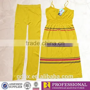 Popular Striped Long Dresses thumbnail-1