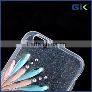 [GGIT] Fashion With Glass Diamond Transparent TPU Phone Case For IPhone 6 Cover thumbnail-5