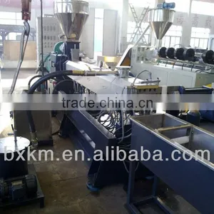 PET Bottles Flakes Scraps Granulating Pelleting Line thumbnail-1