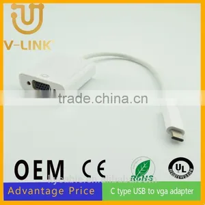 High Speed Usb c Male to h d m i Adapter c Type Usb to Vga Adapter for Other Modern Electronic Devices thumbnail-1