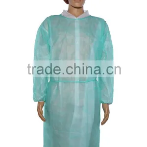 Smooth Doctor's Long Disposable pp Hospital Gown thumbnail-1