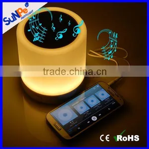 2016 Hot Sale Product Tower/Cylinder Portable Mini Bluetooth Speaker With LED Light thumbnail-1