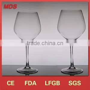 OEM Glass Wholesale Clear Petwer Glass Wine Goblets for Wedding thumbnail-1