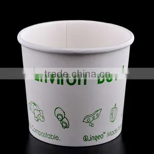 Compostable Food Grade Paper Hot Soup Cup thumbnail-2