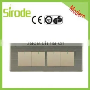 Power Switch Supplier 6 Gang Double Way Pushbutton Switch thumbnail-1