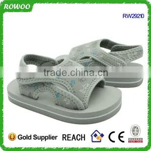 Custom Color Flat Girls Shoes Low Heel Sandals For Baby thumbnail-5