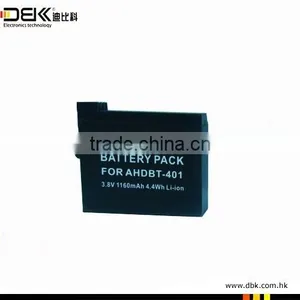 2015 Special Low Temperature Lithium Ion Battery Pack for Go-pro AHDBT-401 thumbnail-4
