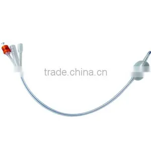 Foley Catheter 100% Silicon Coated thumbnail-1