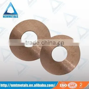 Tungsten Copper Alloy Disc Ring Wheels Copper Tungsten Electrode thumbnail-1