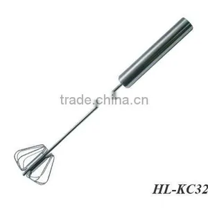 High Quality Stainless Steel Rotation Whisk thumbnail-1