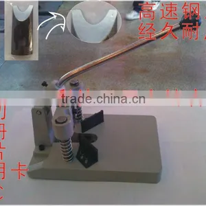 Hot Sale Wholesale Professional Manufacturer Stainless Steel Blade Knife WD-30 Manual Round Corner Cutting Machine thumbnail-1