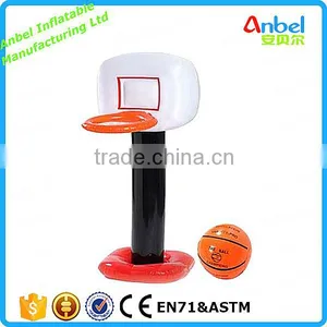 Anbel High Quality Kids Sport Game Mini Inflatable Basketball Hoop and Ball thumbnail-1