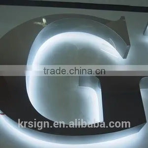 Custom Wall Back Lighted LED Alphabet Letter Backlit 3D Sign thumbnail-1