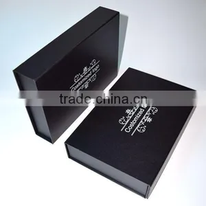 Custom Made Folding Box New Design With Ribbon Luxury Gift Box thumbnail-1