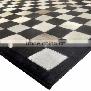 Hair-On Cowhide Leather Carpet M-61 thumbnail-2