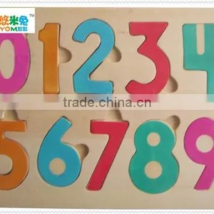 Wooden Number Puzzle Toys thumbnail-1