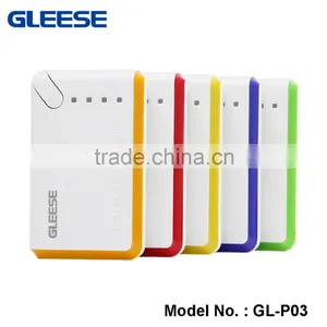 2016 Gleese Factory 6600mah Capacity Mobile Phone Charger Power Bank thumbnail-1