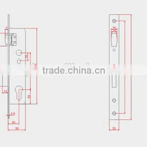 8525 Roller Ball Lock Body thumbnail-3
