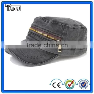 Hot Custom Jean Cotton Military Cap Wholesale for Men thumbnail-2