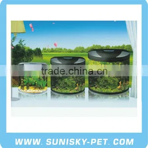 Half Round Glass Aquarium thumbnail-1