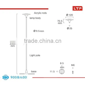 Ip68 Landscape Light Led Sway Lamp for Garden/park/lakeside 2.5mm Length Option thumbnail-4