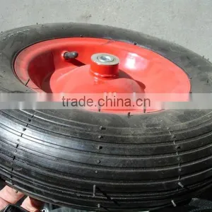 Pneumatic Wheel 400-8 Wheel Barrow Wheel 400-8 thumbnail-4