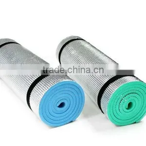 Moisture Proof Mat 1cm Thick Outdoor Camping Aluminum Film Single Widen Lunch Break Sleeping Mat thumbnail-1