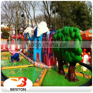 Popular Water Park Games Kids Amusement Equipment Rotating Rides Fight Shark Island for Sale thumbnail-1