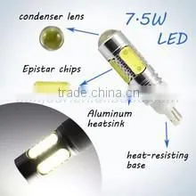 T10 7.5w High Power Led for Car Led Bulb Light White High Power Led Lamp 12v 24v thumbnail-1