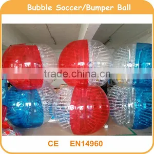 2015 Hot Sale PVC and TPU Kids and Adults Bubble Football Inflatable Bubble Bumper Ball thumbnail-1