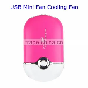 Portable USB Rechargeable Electric Fan, USB Bladeless Air Cooling Fan thumbnail-1