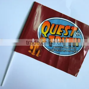 Hand Flag, Embroidery Flag, Sports Flag, Promotional Flag, Football Flag thumbnail-1