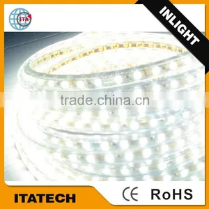 High Quality 8.2W/M AC220V SMD5050 IP67 60LED/M 720LM/M Flexible Led Strip Light thumbnail-1