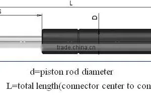 High Quality Gas Spring for Car Luggage Door With ISO:9001 thumbnail-4
