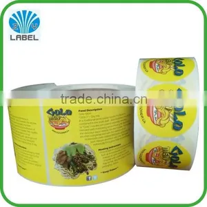 Frozen Food Grade Labels Sticker in Roll thumbnail-6